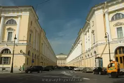 Улица Росси в Санкт-Петербурге, фото