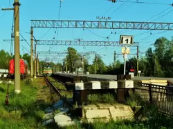 Платформа № 1 станции Приозерск
