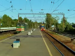 Платформа станции Приозерск