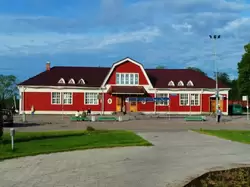 Вокзал станции Приозерск