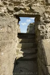 Лестница на верхнюю площадку на Южной башни