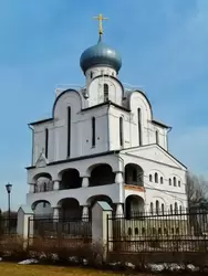 Храм Благовещения Пресвятой Богородицы в Бестужевском саду в Санкт-Петербурге