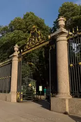 Большие ворота Летнего сада