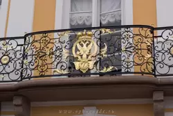 Балкончик на Большом дворце Петергофа