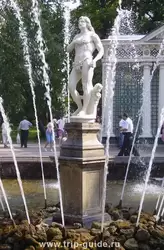 Петродворец, фонтан «Адам»