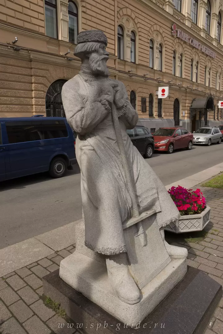 Памятник дворнику в Санкт-Петербурге Памятник дворнику в Санкт-Петербурге