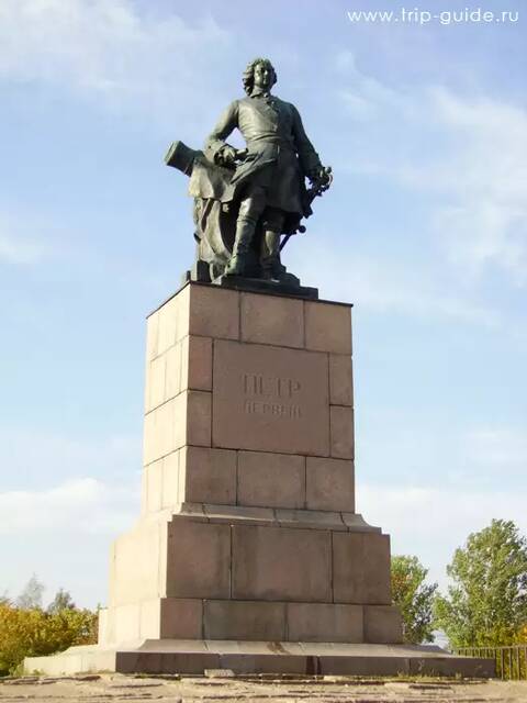 Памятник Петру I в Выборге