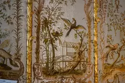 Стеклярусный кабинет в Китайском дворце Ораниенбаума