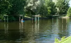 Река Крестовка, тренировка