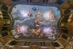 Плафон «Триумф Героя» на потолке Большого зала, Джузеппе Валериани