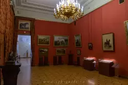 Зал с дубовым камином в Строгановском дворце