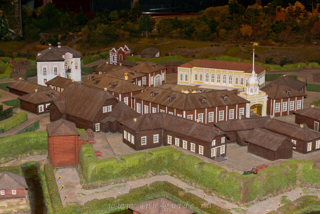 Крепость Петерштадт во времена Петра III — музей-макет «Петровская Акватория»