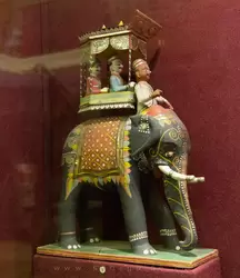 Композиция «Выезд за невестой на слоне», Северная Индия