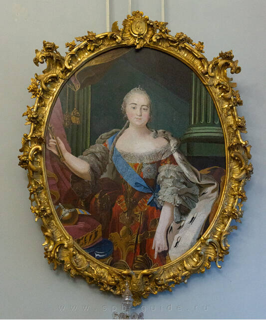 Портрет Елизаветы Петровны, неизвестный художник 18 века