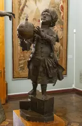Скульптура Анна Иоанновна с арапчонком, Б. Л. Растрелли