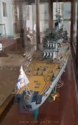Модель лёгкого крейсера «Свердлов»
