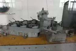 Модель лёгкого крейсера «Свердлов»