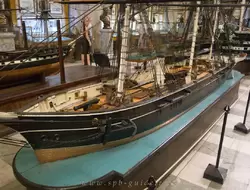 Винтовой корвет «Рысь» в Военно-морском музее