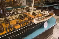 Винтовой корвет «Рысь» в Военно-морском музее