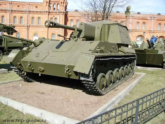 76-мм самоходная установка образца 1943 года (СУ-76М) 76-мм самоходная установка образца 1943 года (СУ-76М)