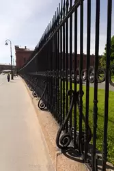 Ограда Музея артиллерии в Санкт-Петербурге