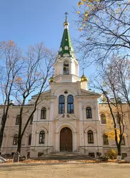 Новодевичий монастырь, колокольня Афонской (Ватопедской) церкви иконы Божией Матери