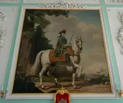 Конный портрет Екатерины II «Шествие на Петергоф»