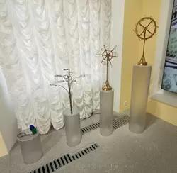 Модели фигур для фейерверков в Музее фонтанного дела