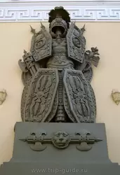 Скульптура на арке Главного штаба