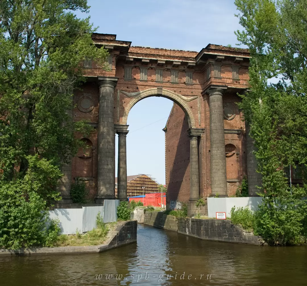 Фото Санкт-Петербурга, арка Новой Голландии Фото Санкт-Петербурга, арка Новой Голландии