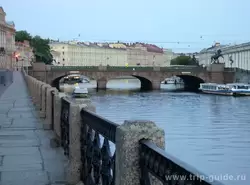 Река Фонтанка, Аничков мост