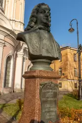 Памятник Фёдору Алексеевичу Головину в Санкт-Петербурге