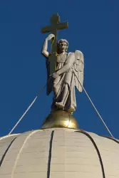 «Серый ангел» на куполе церкви Святой Екатерины