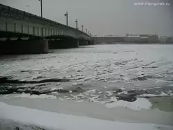 Литейный мост и невский лёд