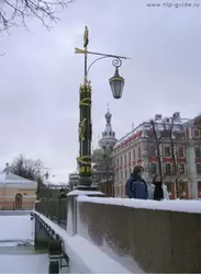2-й Садовый мост зимой
