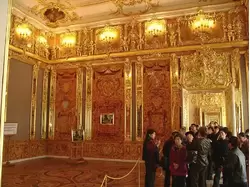 Янтарная комната в Екатерининском дворце в Царском Селе