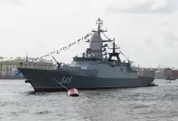 Корвет «Стойкий» (Балтийский флот) в Санкт-Петербурге
