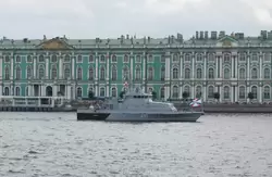 Противодиверсионный катер «Кинель» (Черноморский флот) в Санкт-Петербурге