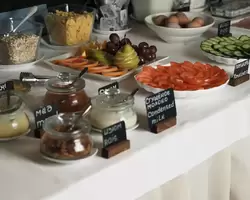 Завтрак «шведский стол» в гостинице «Карелия»
