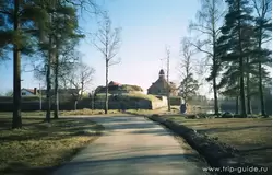 Приозерск, Общий вид на крепость от дороги на Хийтолу