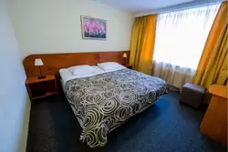 Двухместный номер с двумя кроватями в гостинице «Спутник»