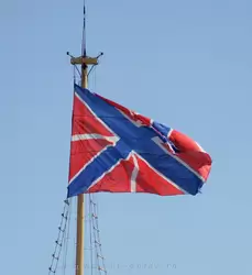 Гюйс ВМФ России (стояночный и флаг морских крепостей)