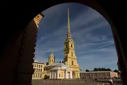 Петропавловская крепость, вид на собор