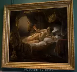 Рембрандт «Даная» в Эмитаже