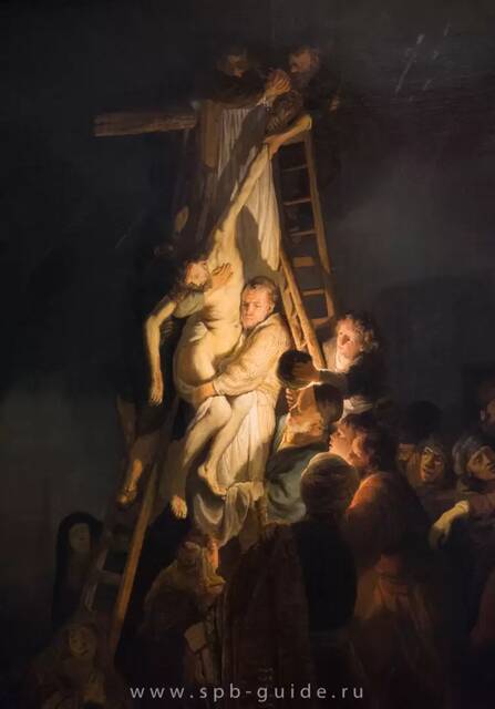 Рембрандт «Снятие с креста» в Эрмитаже