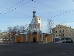 Часовня церкви Благовещения Пресвятой Богородицы на Васильевском острове в Санкт-Петербурге