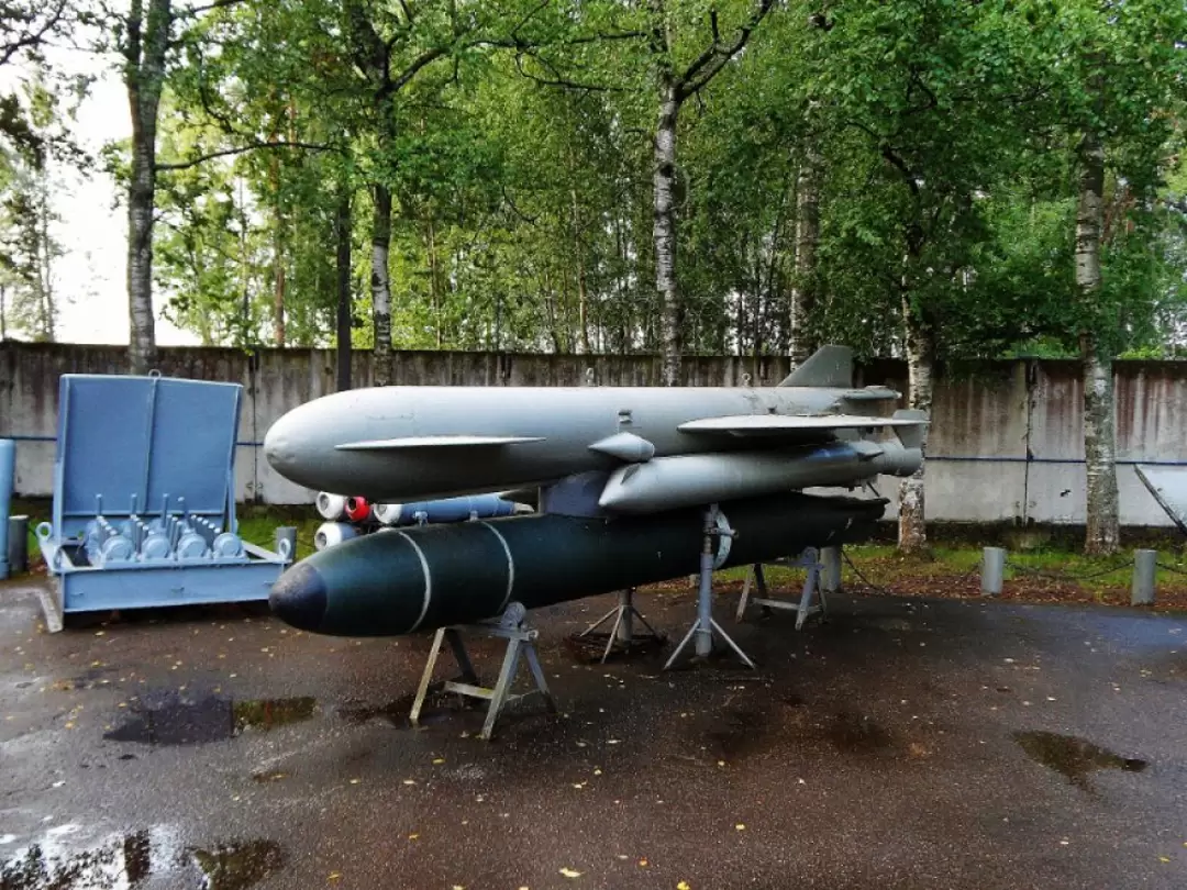 Большая Ижора. Экспозиция морского корабельного оружия Большая Ижора. Экспозиция морского корабельного оружия