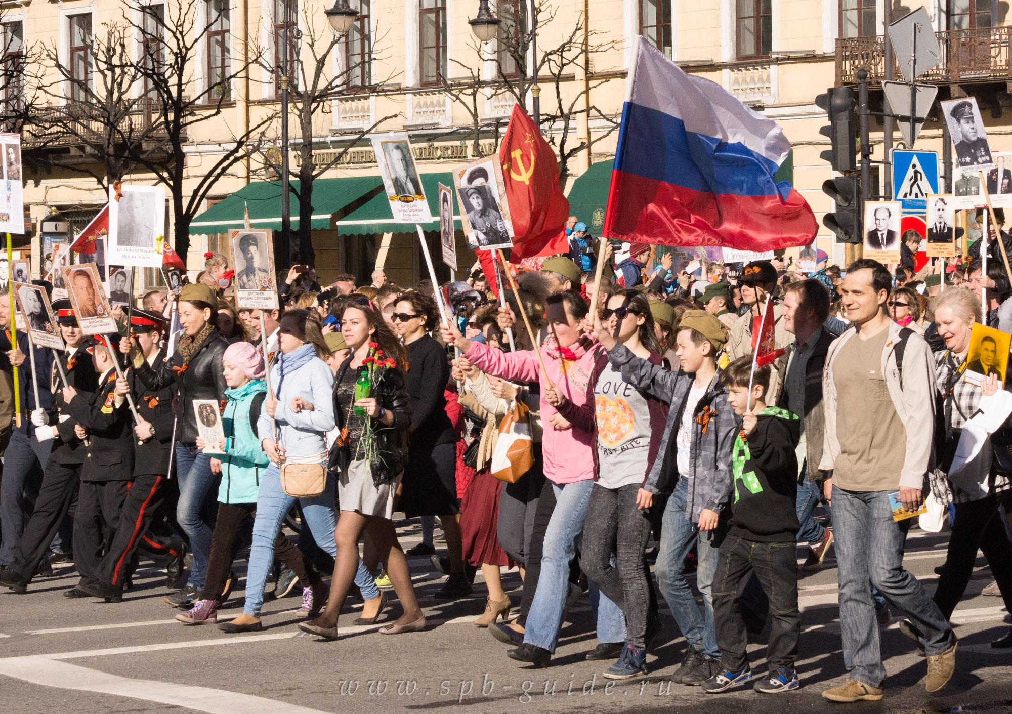 «Бессмертный полк» в Санкт-Петербурге