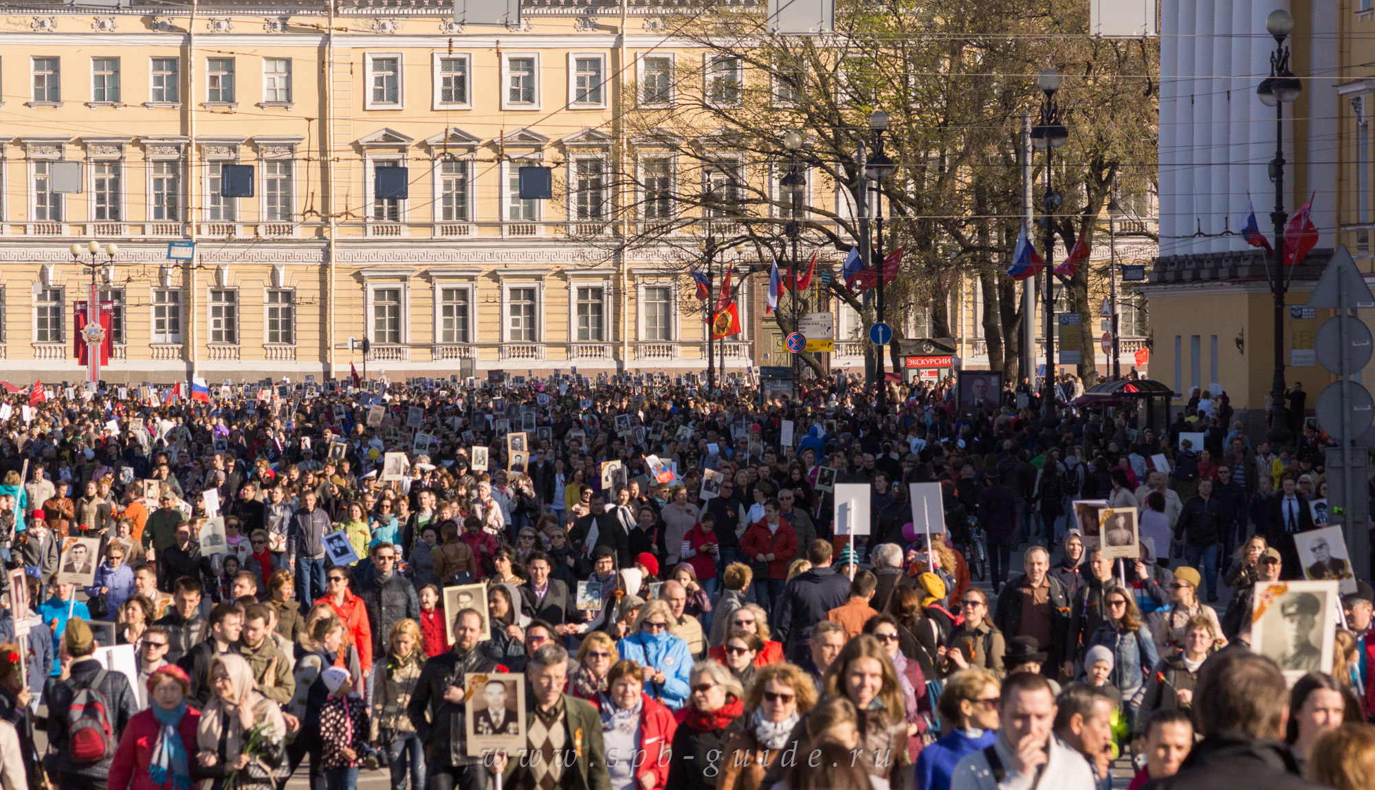 «Бессмертный полк» в Санкт-Петербурге