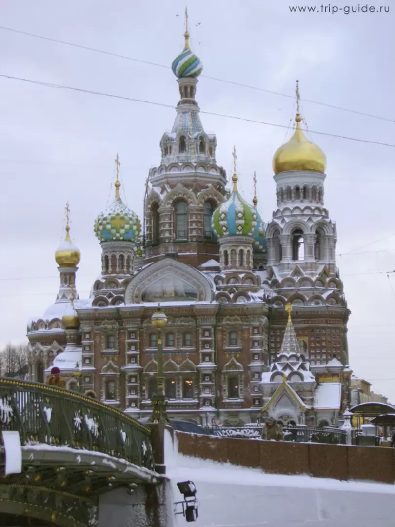 Вид на Спас-на-крови и Мало-Конюшенный мост